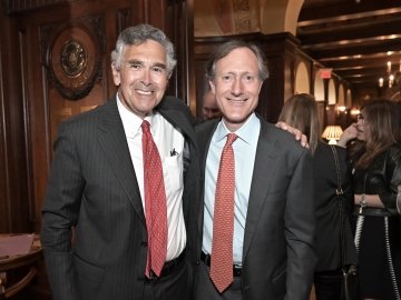 CEO Larry Levine and Board Chair Scott Levy