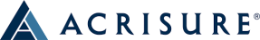 Blue acrisure logo