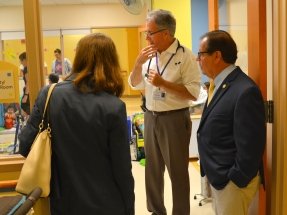 Image for news article Assemblyman Abinanti Visits Blythedale