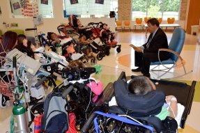 Image for news article Westchester County Executive Visits Blythedale