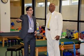 Image for news article Assemblyman Pretlow Pays a Visit to Blythedale