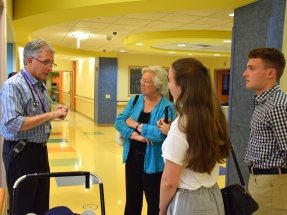 Image for news article Assemblywoman Galef Visits Blythedale