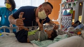 Image for news article  Respiratory Therapy at Blythedale Children’s Hospital