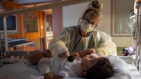 Image for news article  Respiratory Therapy at Blythedale Children’s Hospital