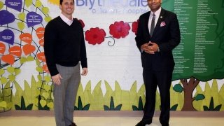 Image for news article NYS Senator Jamaal T. Bailey Visits Blythedale Children's Hospital