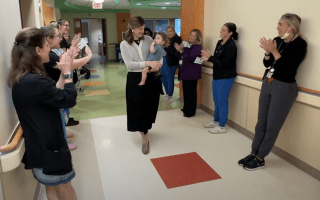 Adam's discharge