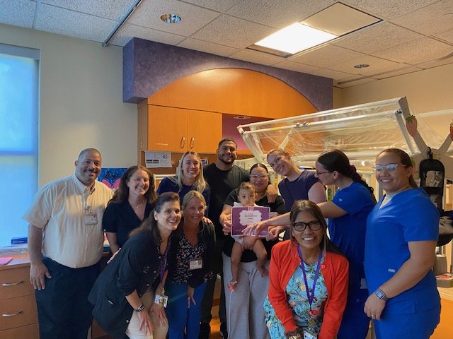 team of people after a decannulation