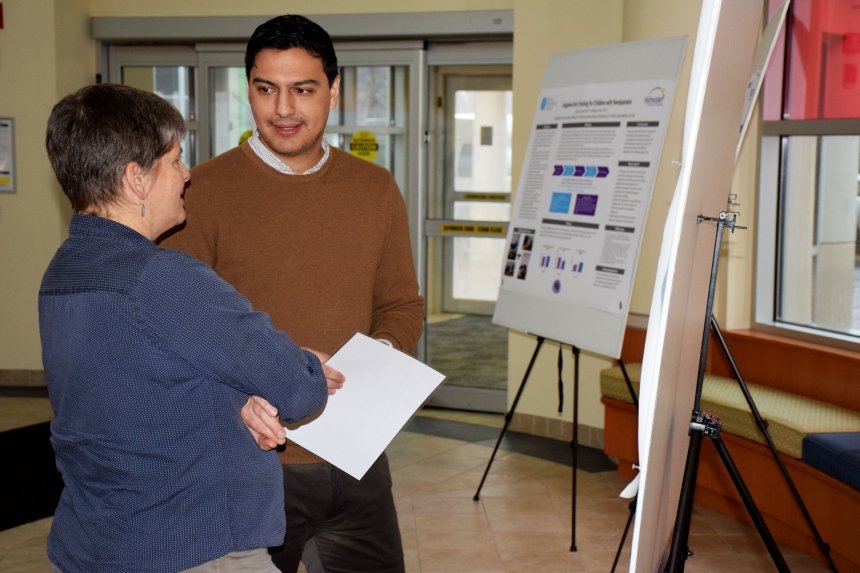 Image for news article  2nd Annual Poster Day Displays Cutting-Edge Research